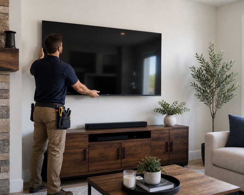 Television Mounting Service in Kansas City, MO