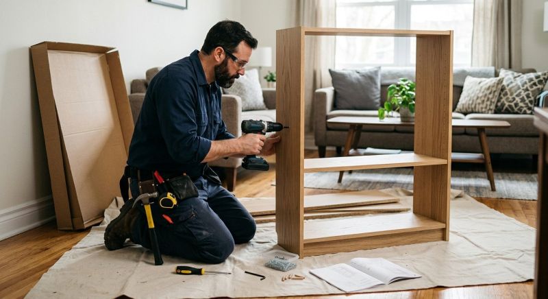Bookcase Assembly in Kansas City, KS
