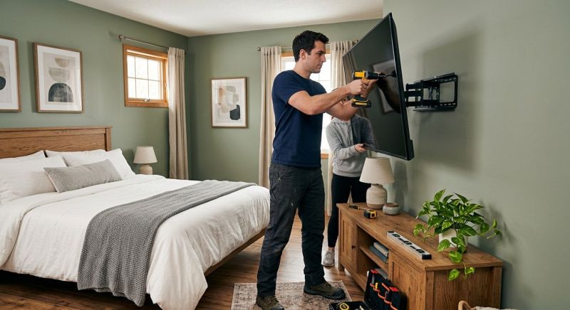 Flatscreen Tv Mounting in Conroe, TX